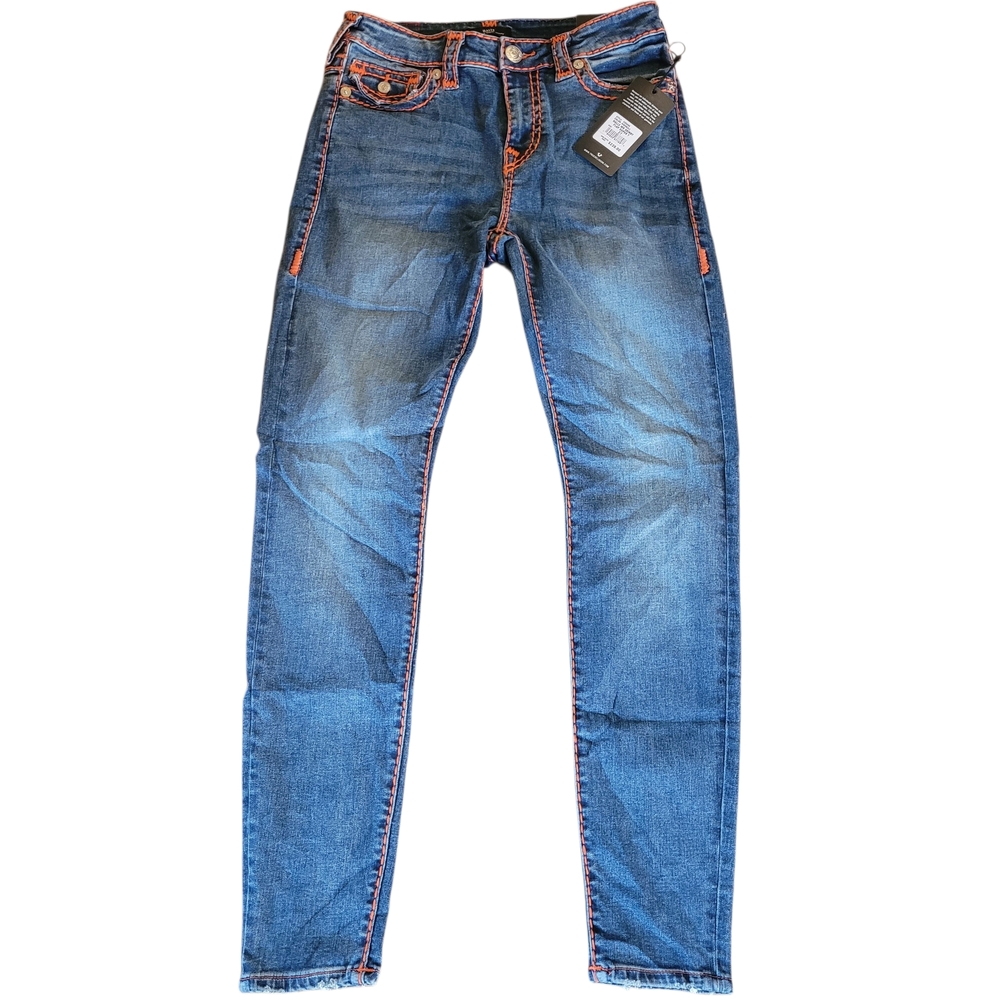 True Religion Women's Blue Skinny Jeans